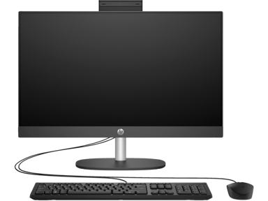 HP ProOne 245 G10 AiO / 23.8" FHD IPS / Ryzen 3 7320U / 8GB / 512GB SSD / AMD Radeon Graphics / WiFi / tipkovnica / miš / bez OS / crno